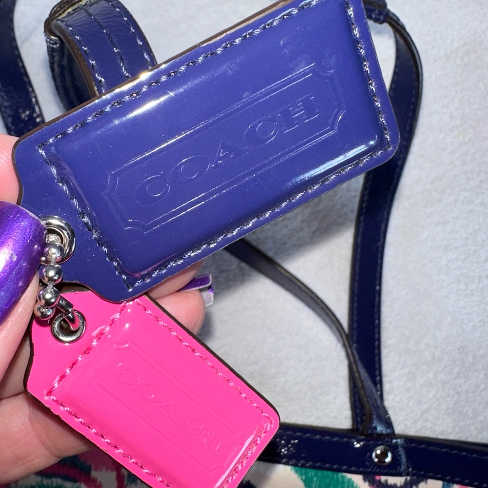 Colorful Coach purse - Picture 9 of 9
